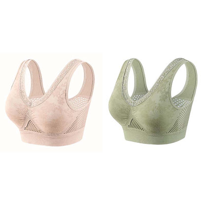 👙TRIAUMPH✨Női varrás nélküli csipke melltartó magas tartást biztosítva