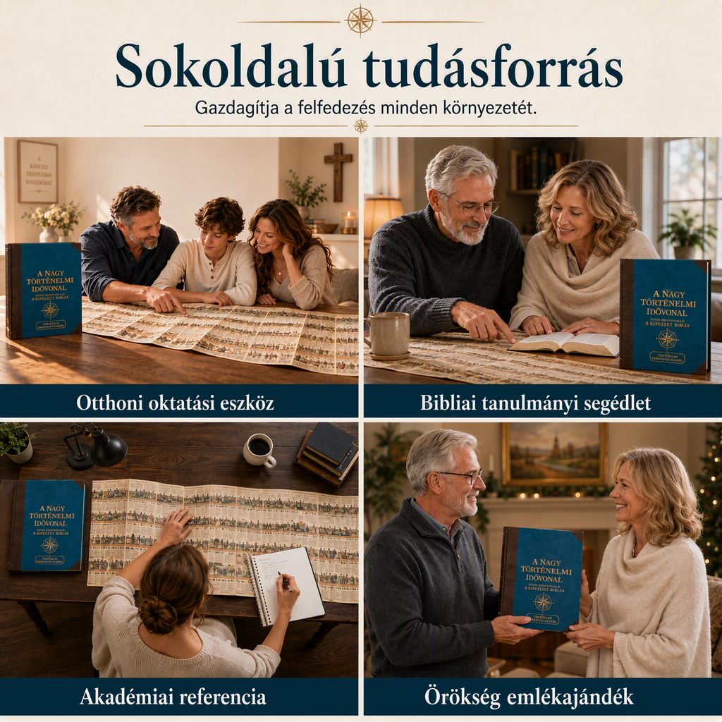 ✝🏛️ Adams Szinkronológiai Történeti Táblázata – Bibliai és világtörténelem egyben 🌏📜
