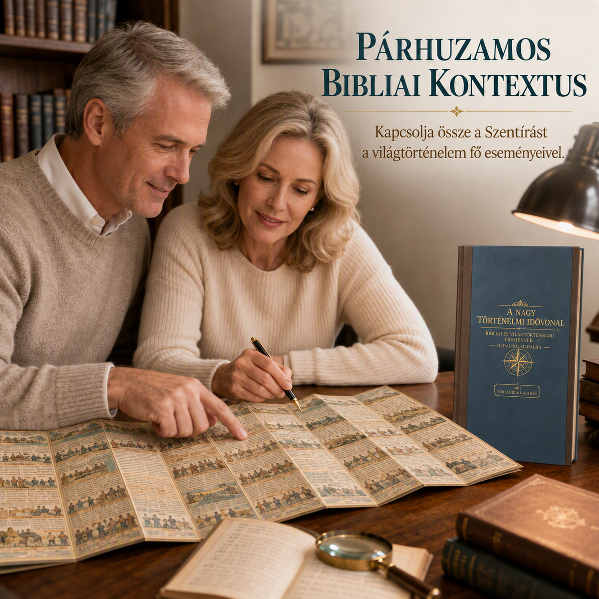 ✝🏛️ Adams Szinkronológiai Történeti Táblázata – Bibliai és világtörténelem egyben 🌏📜