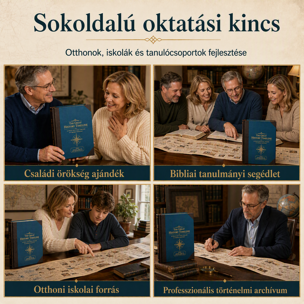 ✝🏛️ Adams Szinkronológiai Történeti Táblázata – Bibliai és világtörténelem egyben 🌏📜