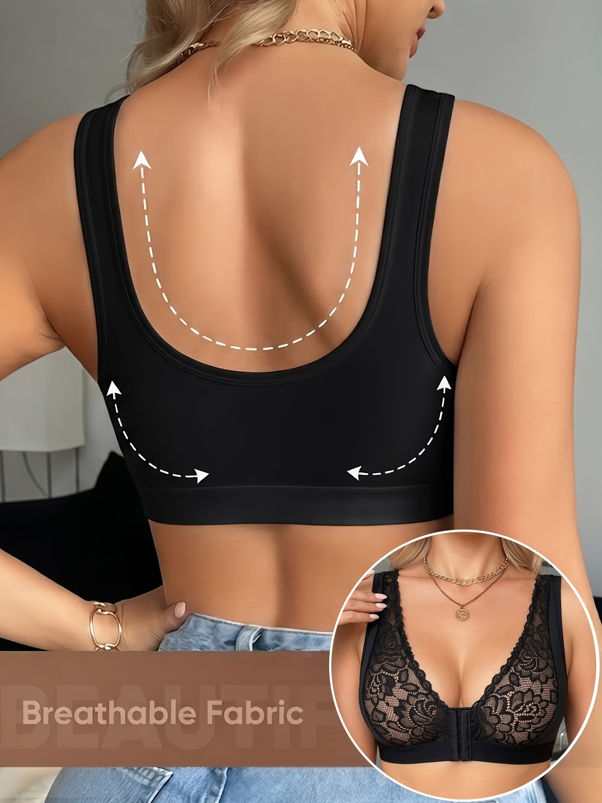 Triumph – (4 darabos) 🤍teljes csészetartó melltartó vezeték nélkül