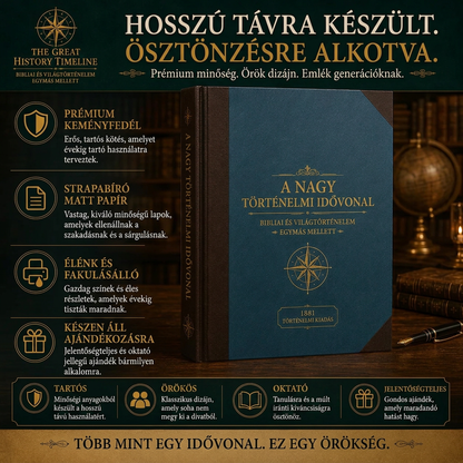 ✝🏛️ Adams Szinkronológiai Történeti Táblázata – Bibliai és világtörténelem egyben 🌏📜
