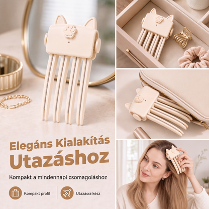🔥💇Hordozható hajformázó készülék