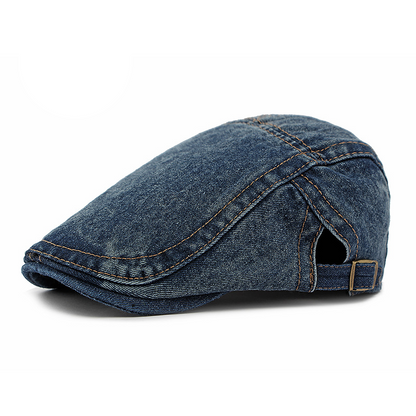 ✨ Retró Elegancia – Unisex Newsboy Sapka! Farmer Anyag, Állítható, Minden Outfithez Passzol 👒