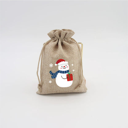 🎄✨ Karácsonyi zsákvászon ajándéktasak húzózsinórral: Stílusos csomagolás másodpercek alatt – búcsú a drága csomagolópapírtól és a ragasztószalag bajlódásától! 🎅🎁
