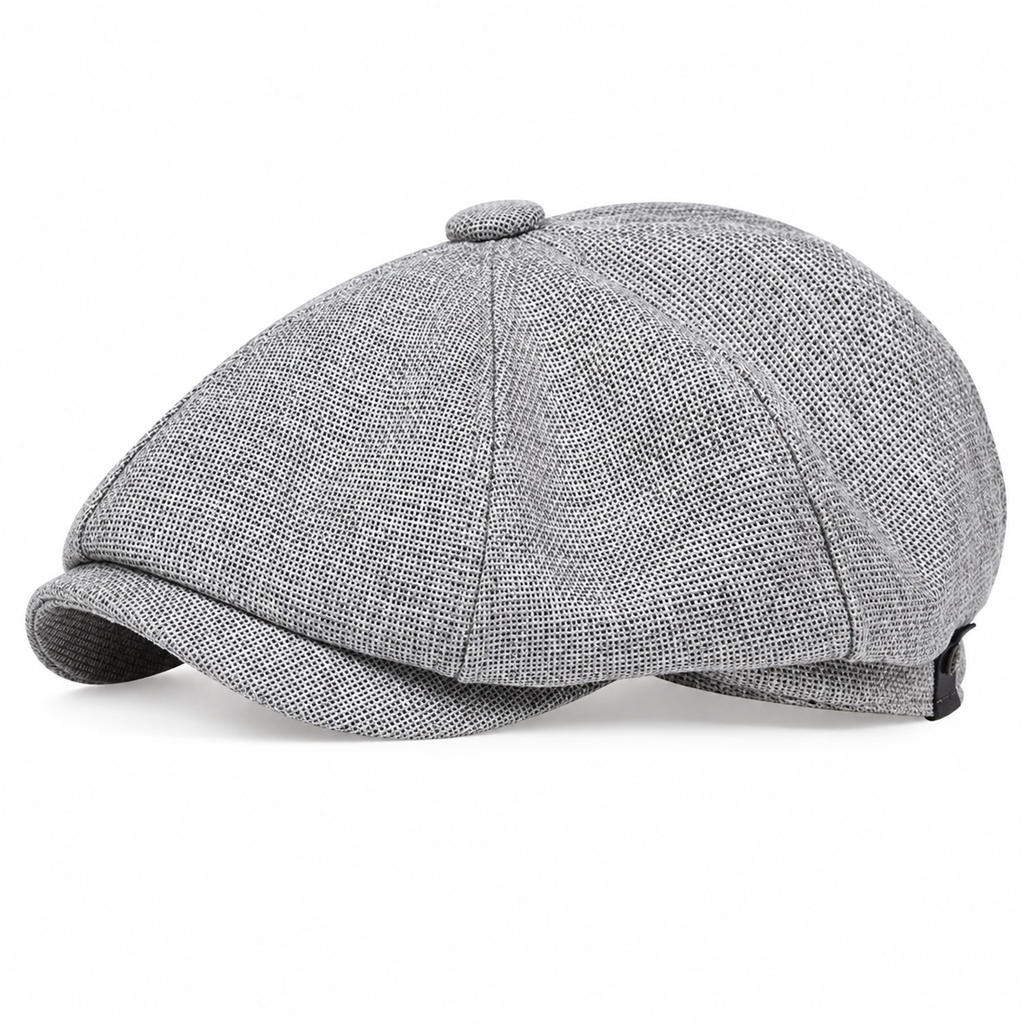 🎩 Brit stílusú nyolcszögletű beret – Vintage, uniszex, alkalmi ✨