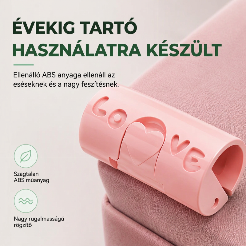 🔥Tűmentes ágyneműkapcsok – tű nélkül is szilárdan rögzítik az ágyneműt, anélkül, hogy megsérülne az anyag 🛏️✨
