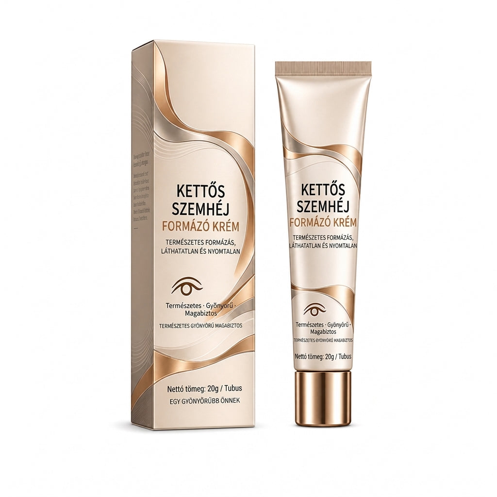 👁️ Láthatatlan dupla szemhéj-gél 💖 A dupla szemhéj-tapasz alternatívája, egész nap tartó kényelem 💄