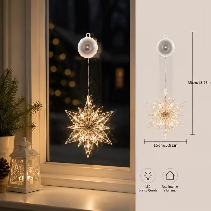 🥳2026-os AKCIÓ 🎄✨DIY karácsonyi ablakra tapadó világítás – fúrás nélkül, nyom nélkül, elemről működik és újrafelhasználható. Számos ünnepi forma, meleg vagy színes fény! 🪟💚