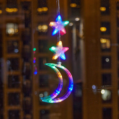 🥳2026-os AKCIÓ 🎄✨DIY karácsonyi ablakra tapadó világítás – fúrás nélkül, nyom nélkül, elemről működik és újrafelhasználható. Számos ünnepi forma, meleg vagy színes fény! 🪟💚