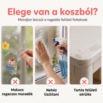✨ Készíts hámló ablakdíszeket pillanatok alatt! Sütés nélküli DIY zselés matrica szett 🎨