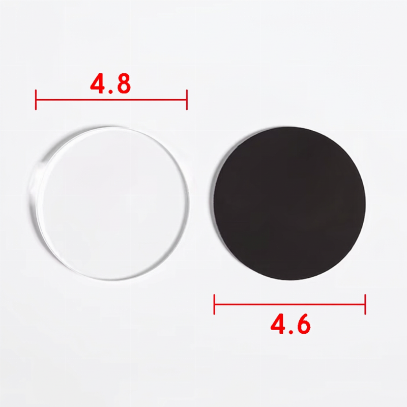 Átlátszó akril DIY hűtőmágnes készlet